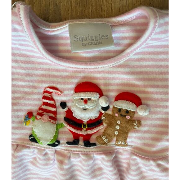 Squiggles by Charlie Christmas Girl's Outfit 18 Months - Picture 5 of 8